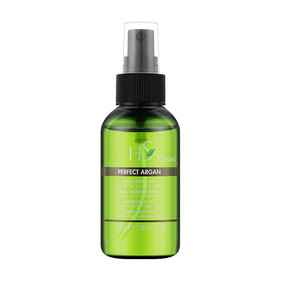 Уцінка! Живильна арганова олія для волосся Hs Milano Perfect Argan для сухого та пошкодженого волосся, 100 мл